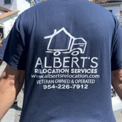 Latest review image uploaded by customer for Albert's Relocation Services.