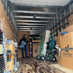 Latest review image uploaded by customer for NorthStar Moving Company.