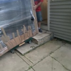 Latest review image uploaded by customer for Spartan Moving Systems.