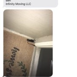 Image uploaded by customer for Infinity Moving.