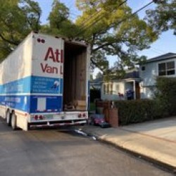 Latest review image uploaded by customer for California Moving Systems.