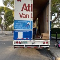 Latest review image uploaded by customer for California Moving Systems.