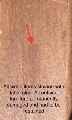 Latest review image uploaded by customer for California Moving Systems.