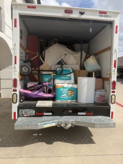 Latest review image uploaded by customer for Roblas Moving Services.