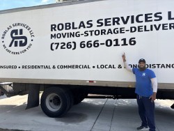 Latest review image uploaded by customer for Roblas Moving Services.