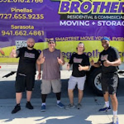 Latest review image uploaded by customer for 2 College Brothers Moving and Storage.